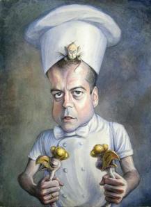 повар Медведев и Путин-крысеныш