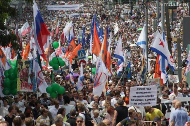 6 мая. Марш в годовщину событий на Болотной 